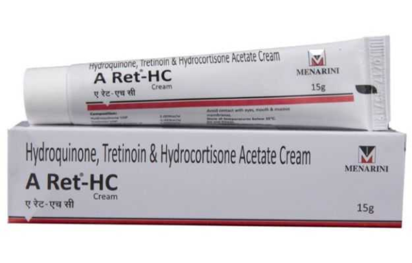 Hydroquinone 2% w/w + Tretinoin 0.05% w/w + Hydrocortisone Acetate 1% w/w Cream